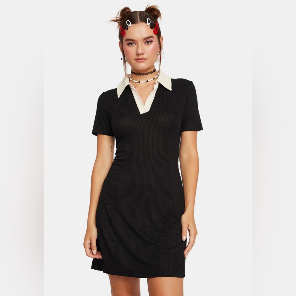 JERSEY PREP POLO DRESS
